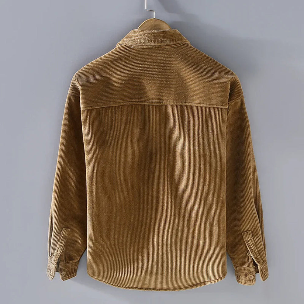 Mason | Camicia Overshirt Elegante da Uomo | Khaki