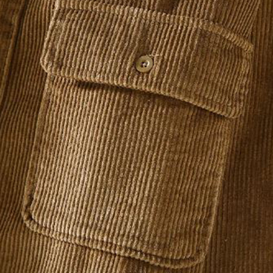 Mason | Camicia Overshirt Elegante da Uomo | Khaki