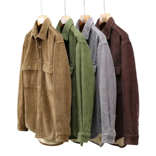 Mason | Camicia Overshirt Elegante da Uomo | Khaki