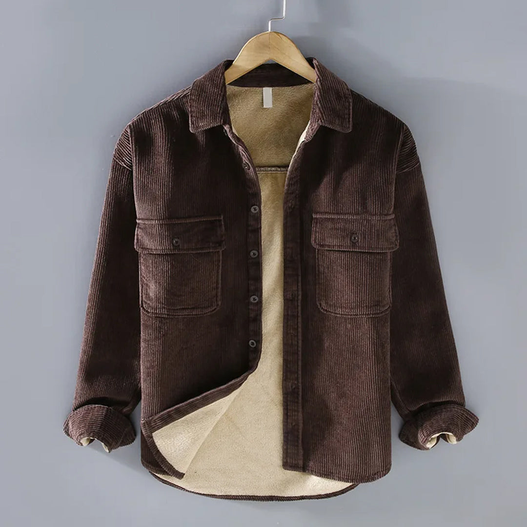 Mason | Camicia Overshirt Elegante da Uomo | Khaki