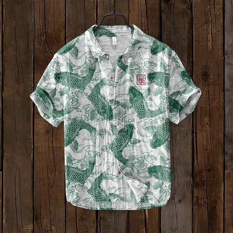 Diana | Japanese art print shirt