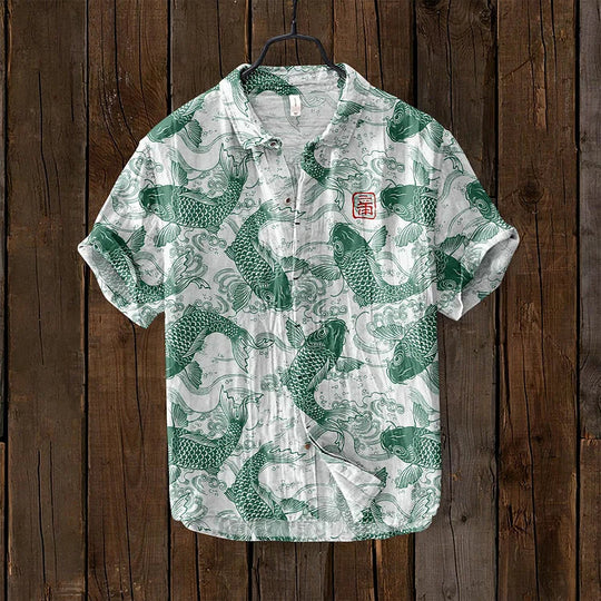 Diana | Japanese art print shirt