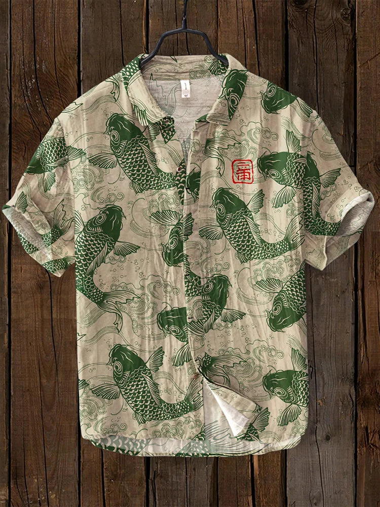 Diana | Japanese art print shirt