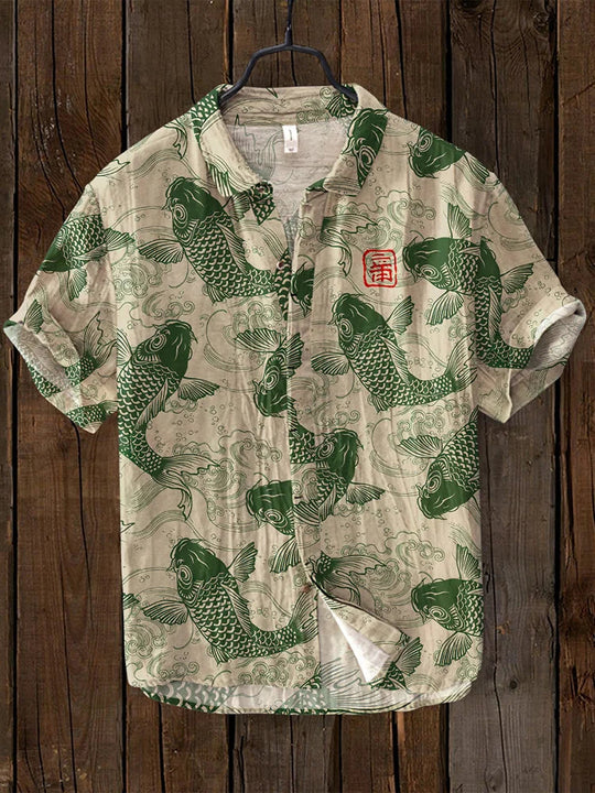 Diana | Japanese art print shirt