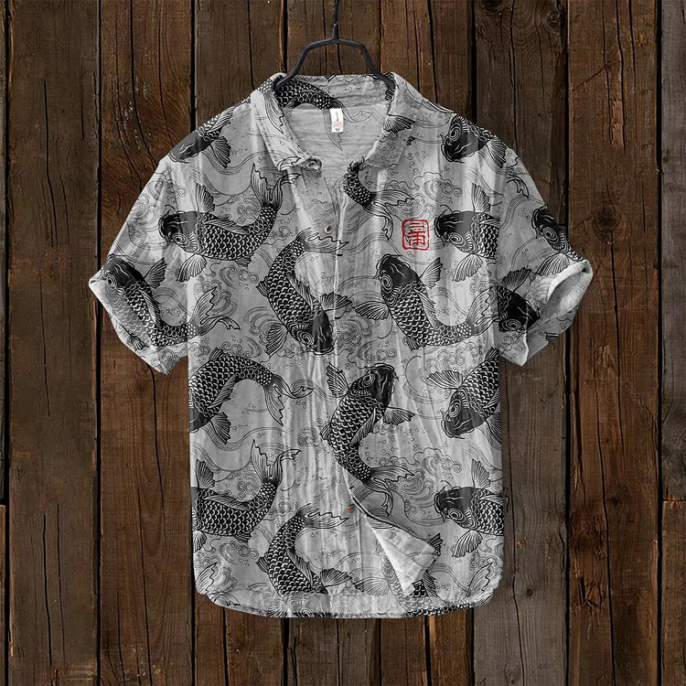 Diana | Japanese art print shirt