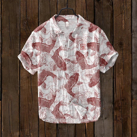 Diana | Japanese art print shirt