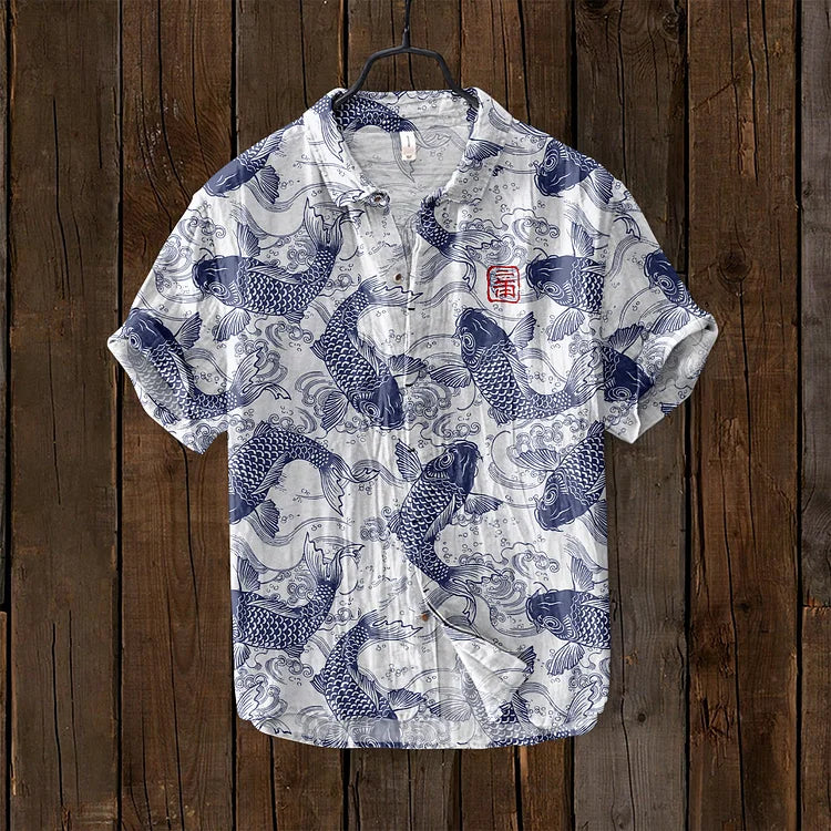 Diana | Japanese art print shirt