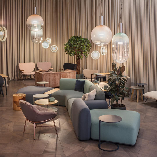 Noa designlamp met een elegante en verfijnde uitstraling.
