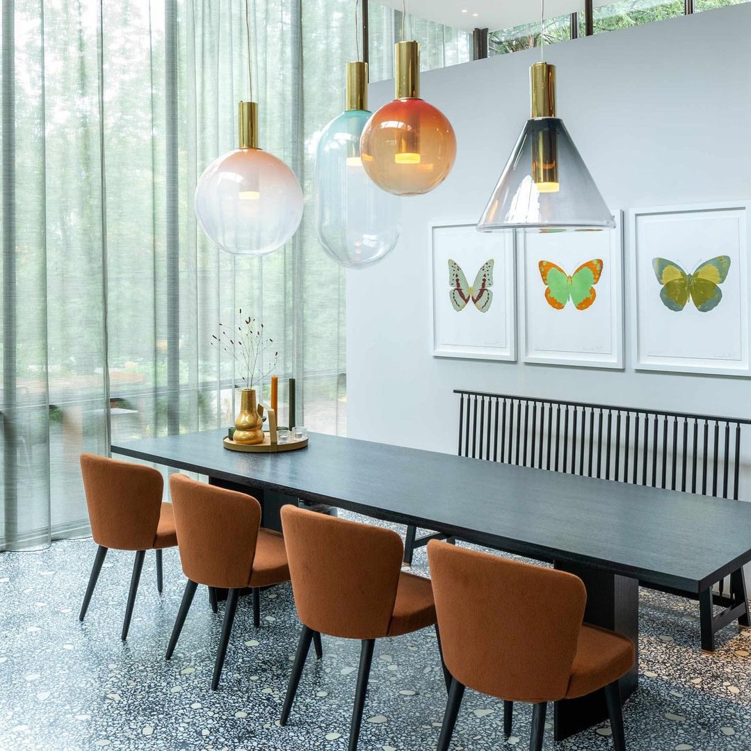 Noa glazen lamp ideaal voor het creëren van een artistieke sfeer.
