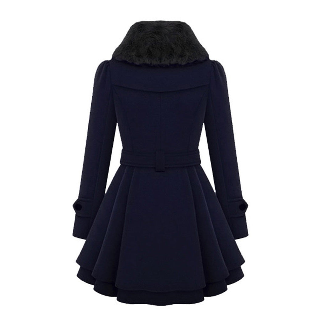 Isabelle - Elegante giacca invernale per donna con dettaglio fiocco