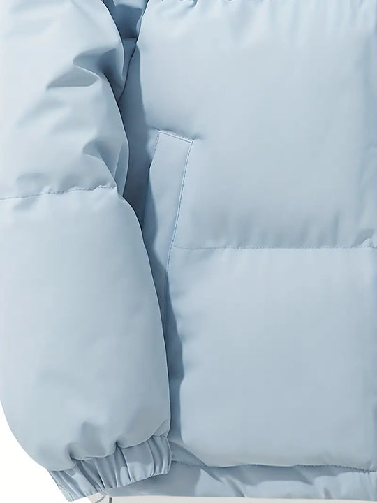 Functionele jas met een afsluitbare rits en comfortabele pasvorm.