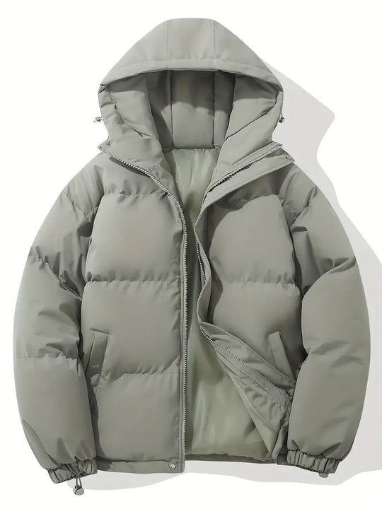 Casual en warme winterjas, ideaal voor dagelijks gebruik.