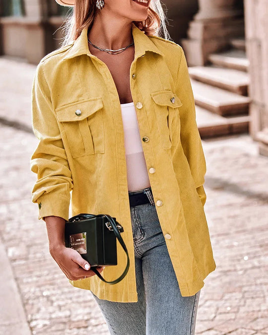 Emilia | Modern stylish corduroy jacket