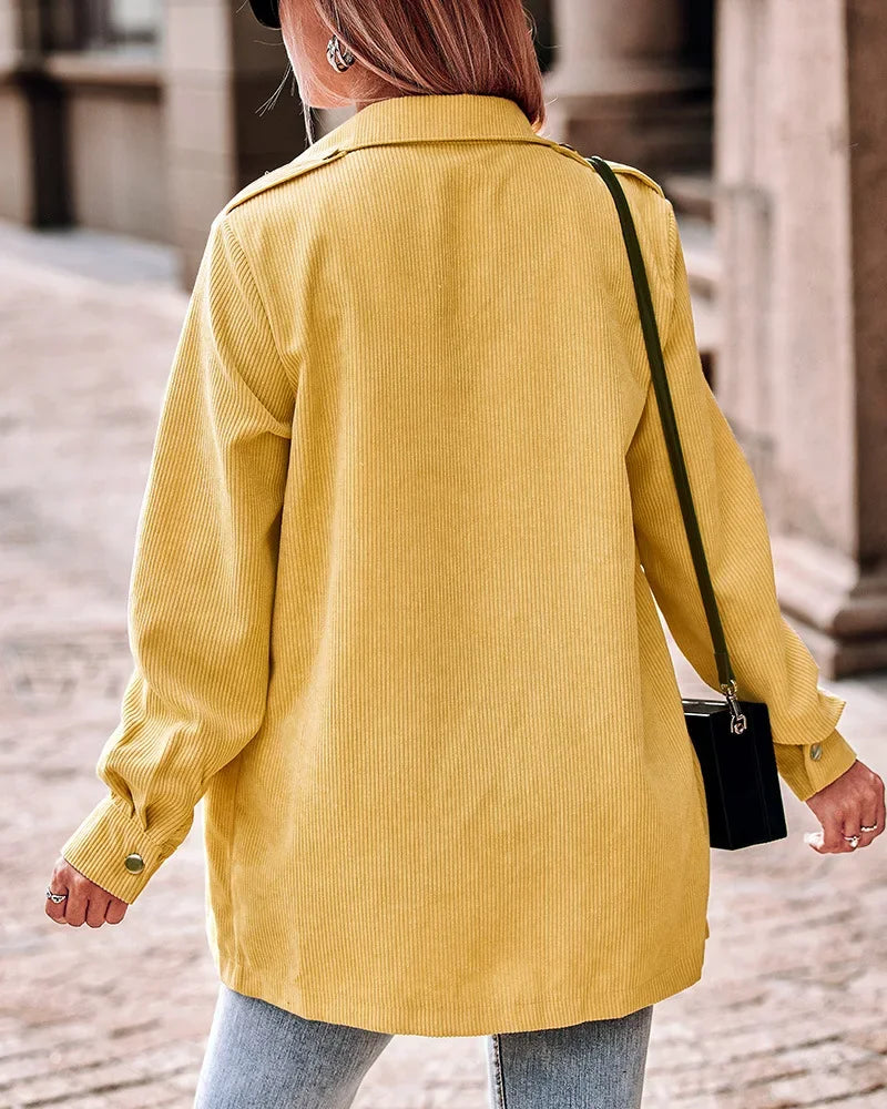 Emilia | Modern stylish corduroy jacket