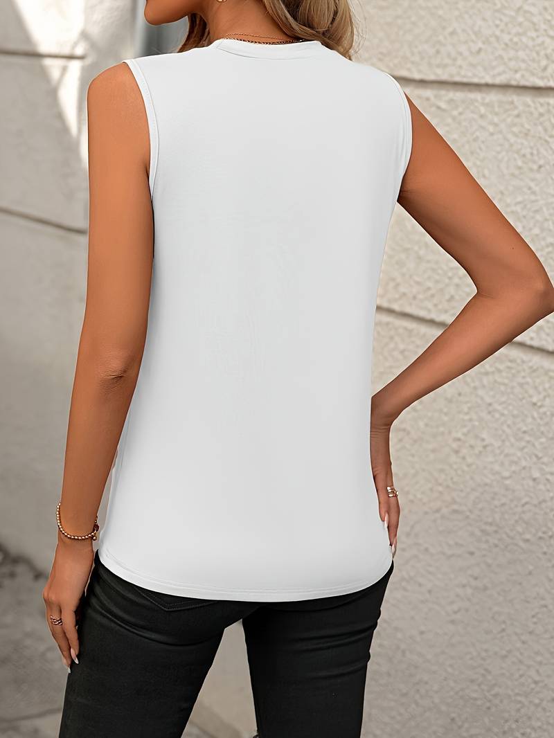 Eva | Casual zomerblouse met korte mouwen