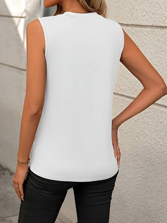 Eva | Casual zomerblouse met korte mouwen