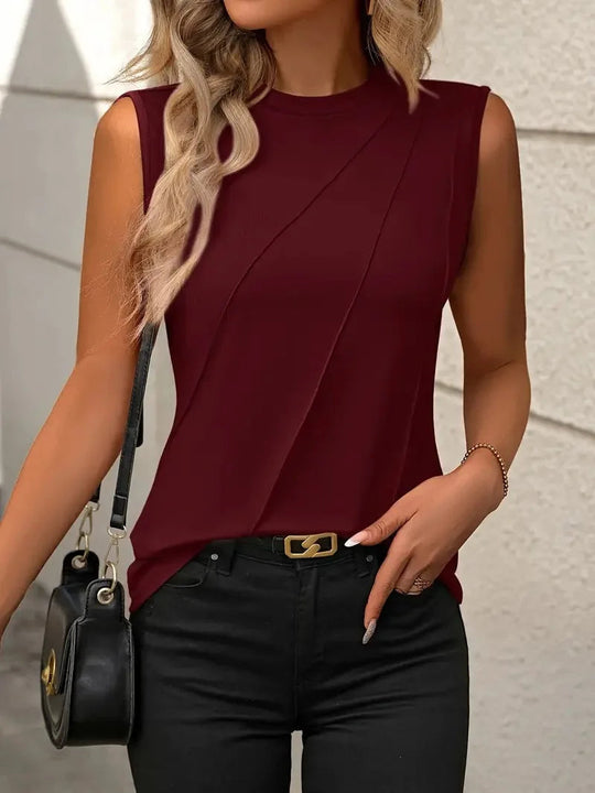 Eva | Casual zomerblouse met korte mouwen