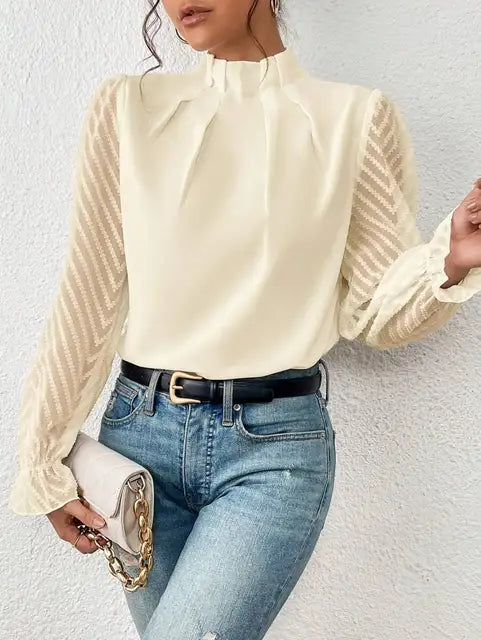 Evelyn | Timeless top with long sleeves