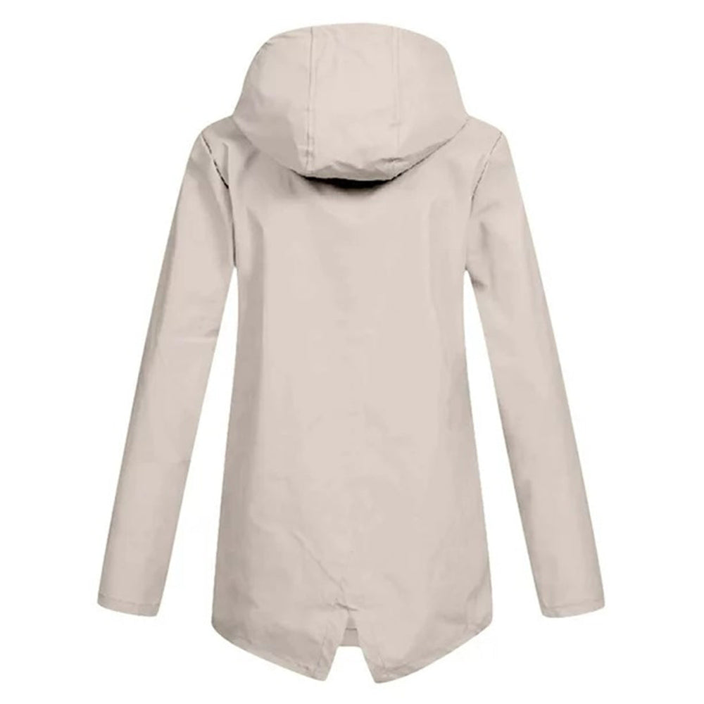 Sophie - Trendige Regenjacke mit Kapuze