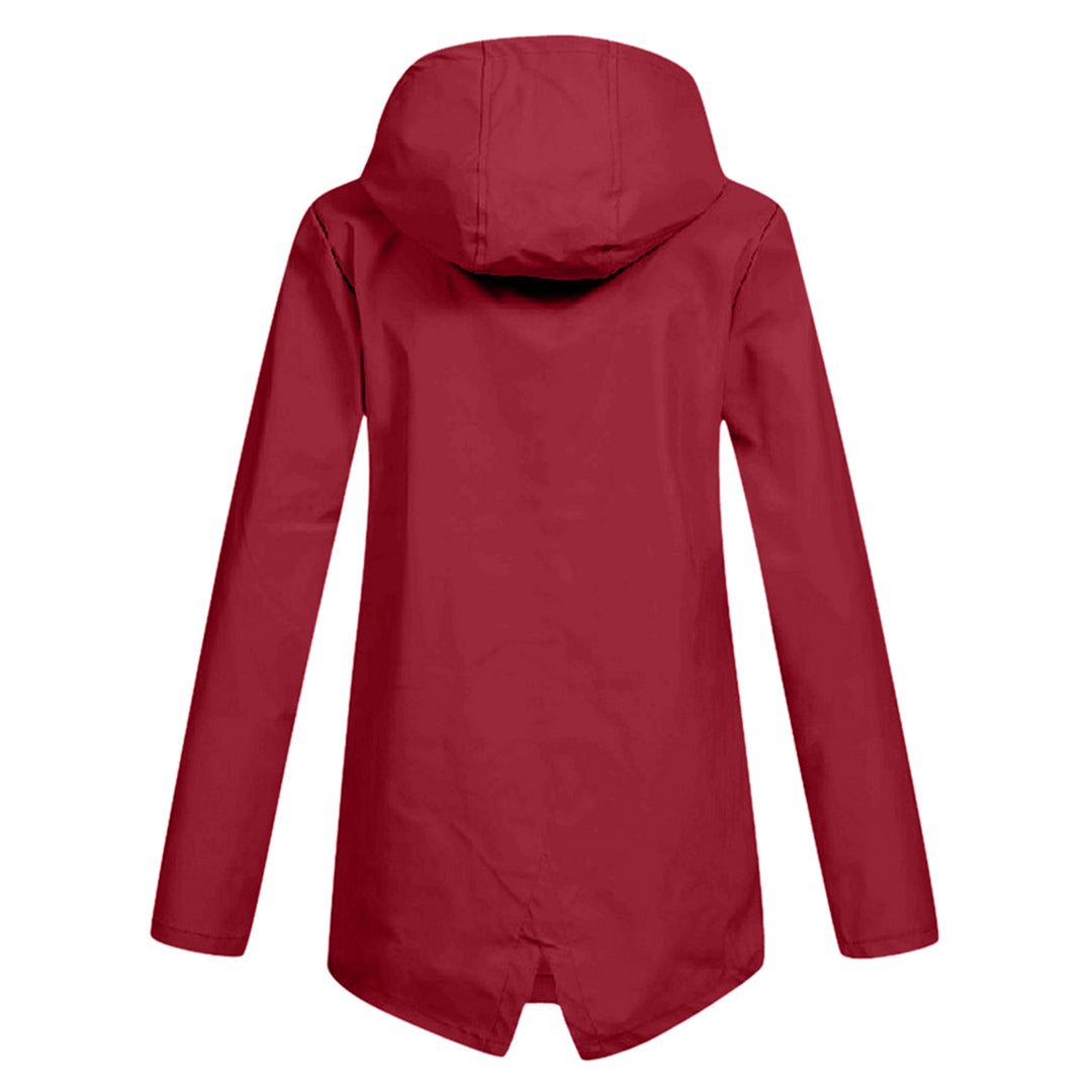 Sophie - Trendy Raincoat With Hood