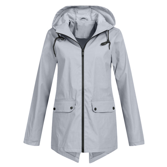 Sophie - Trendy Raincoat With Hood