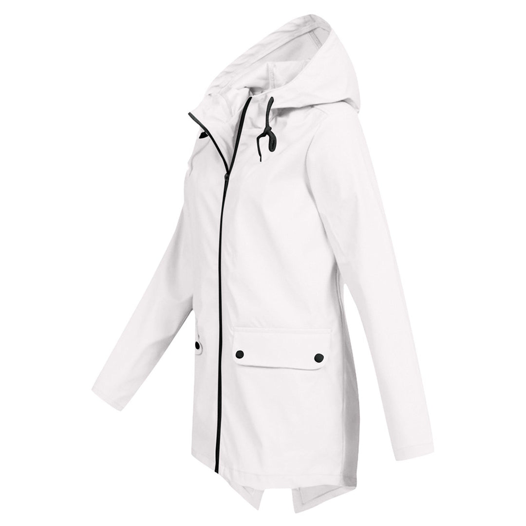 Sophie - Trendy Raincoat With Hood