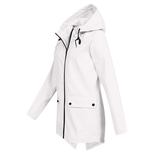 Sophie - Trendy Raincoat With Hood