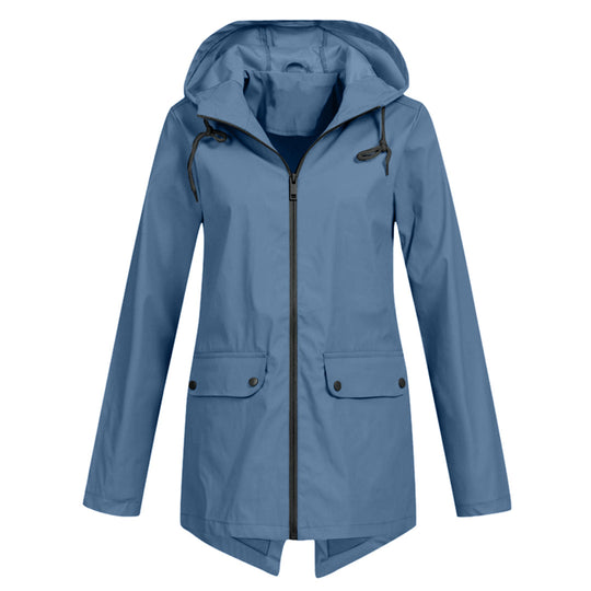 Sophie - Trendy Raincoat With Hood