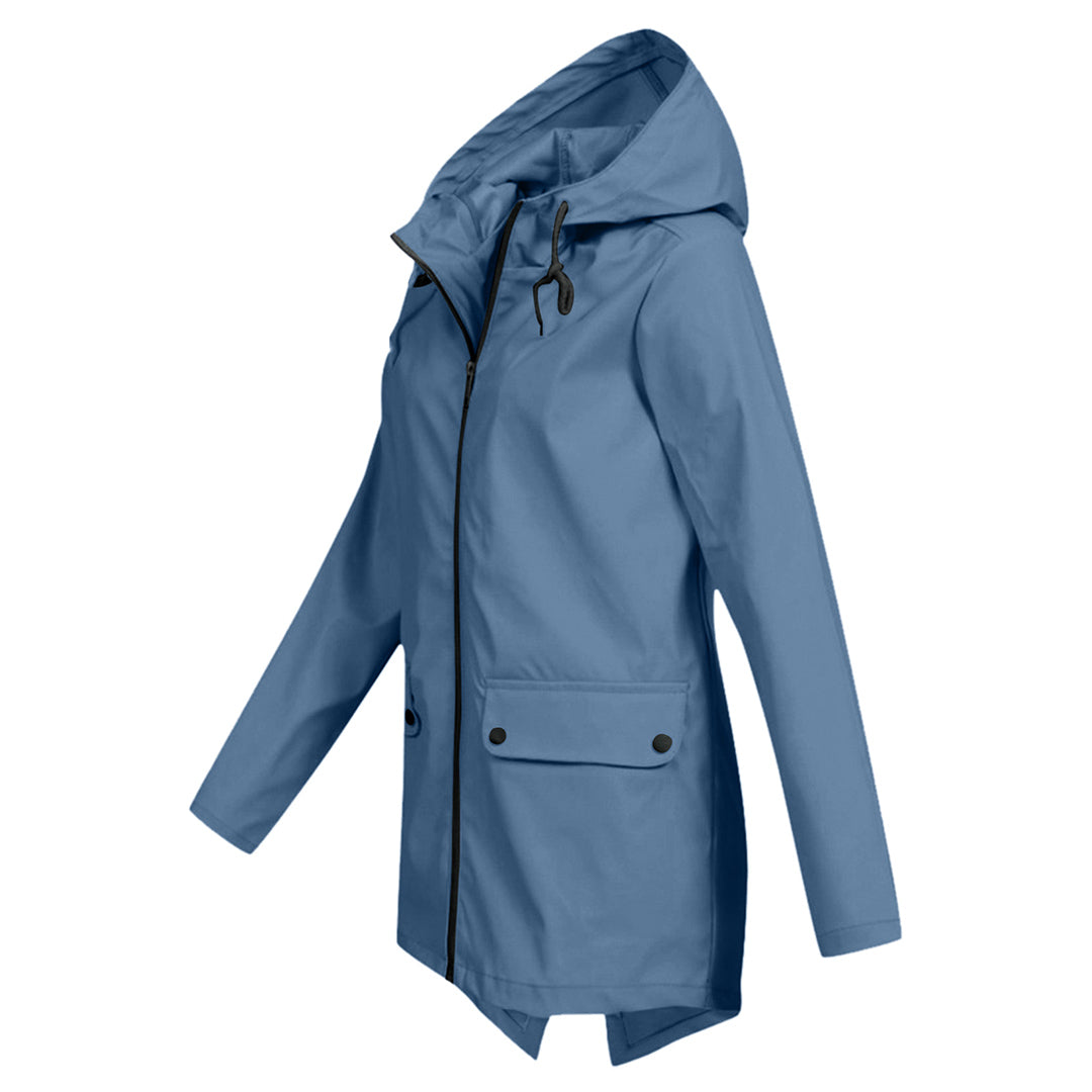 Sophie - Trendy Raincoat With Hood