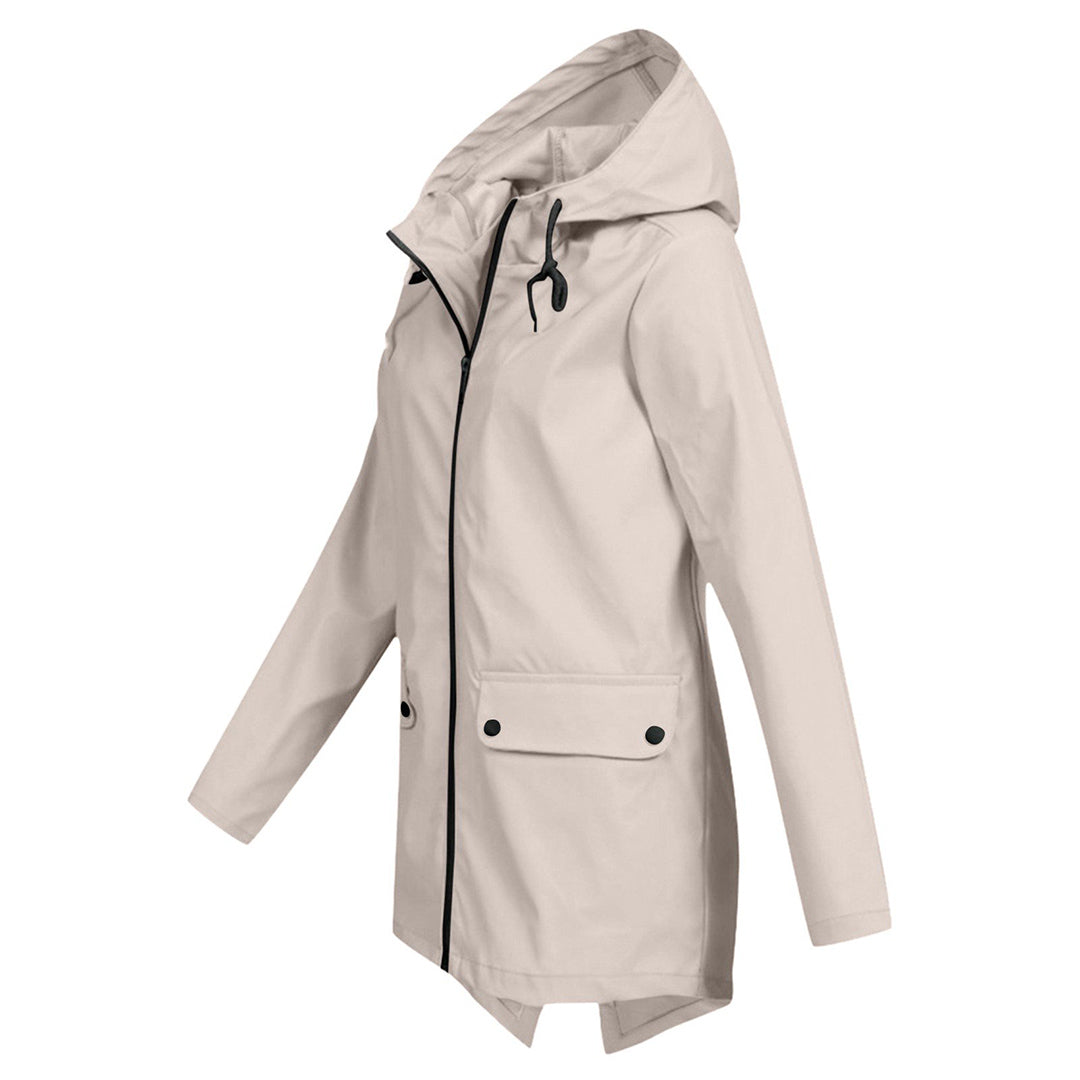 Sophie - Trendy Raincoat With Hood