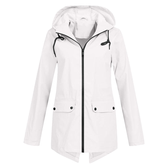 Sophie - Trendy Raincoat With Hood