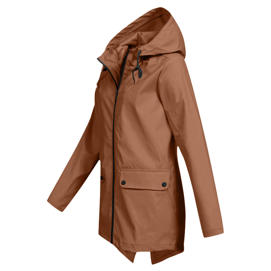 Sophie - Trendy Raincoat With Hood