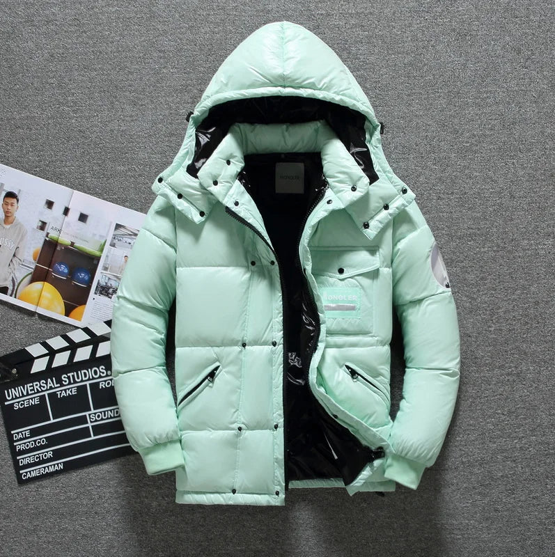 Felix | Stilvolle Daunenjacke mit Kapuze
