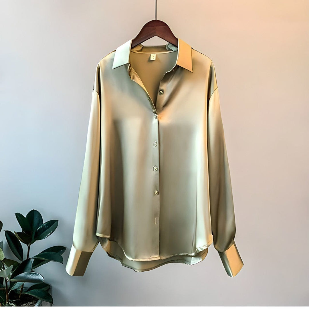 Liselotte - Seidige Bluse mit elegantem Look