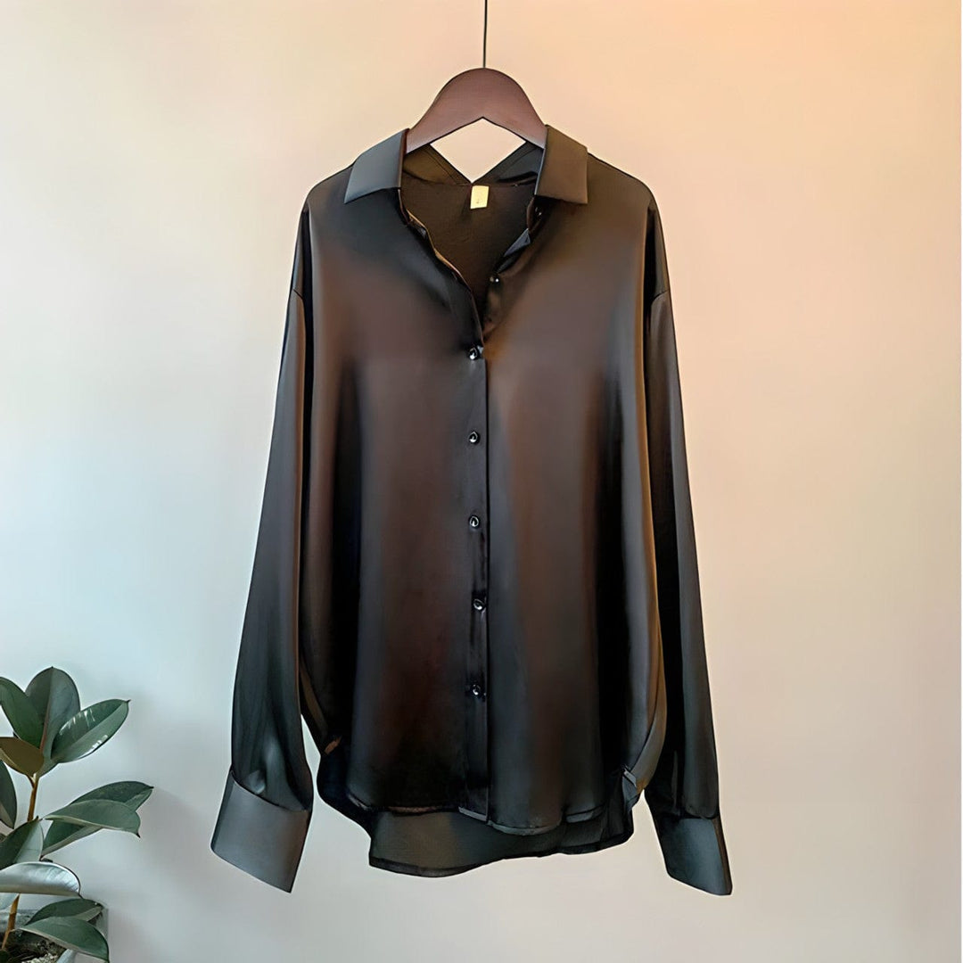 Liselotte - Seidige Bluse mit elegantem Look