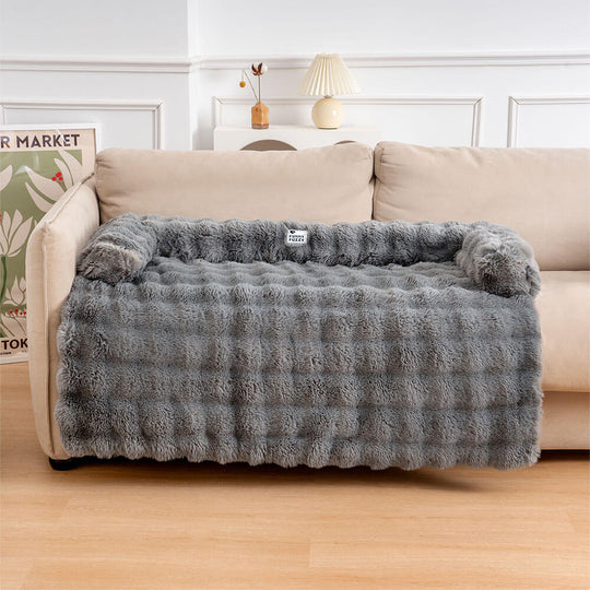 LunaPaws | Calming dog sleeping mat and sofa protection | Gray