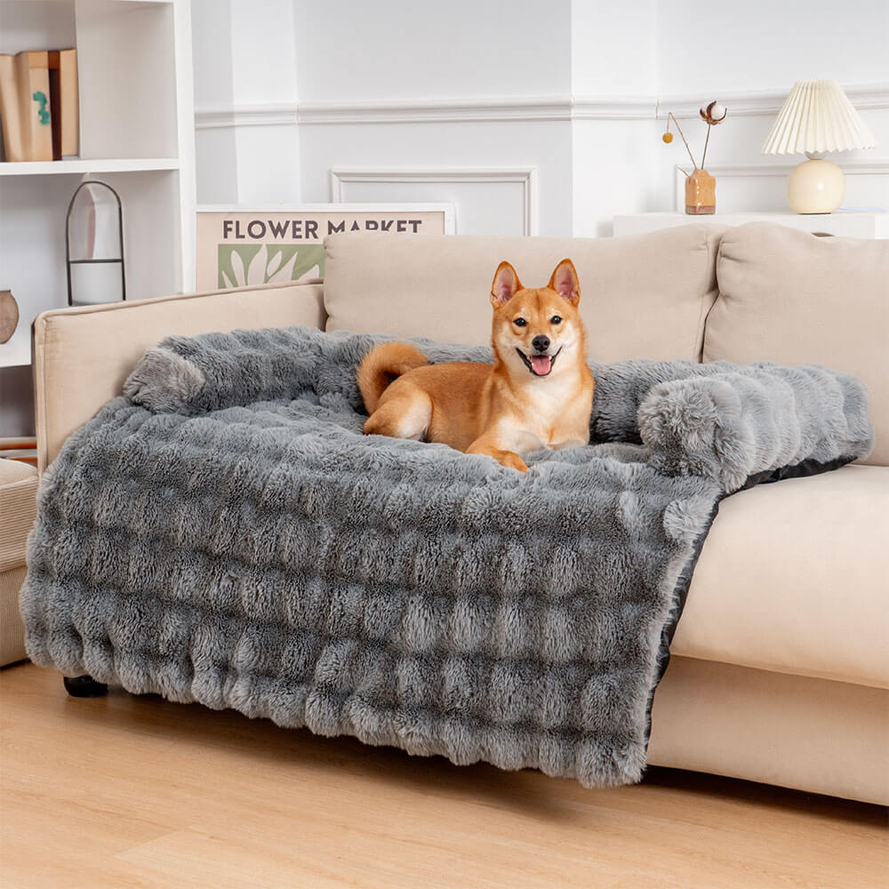 LunaPaws | Calming dog sleeping mat and sofa protection | Gray
