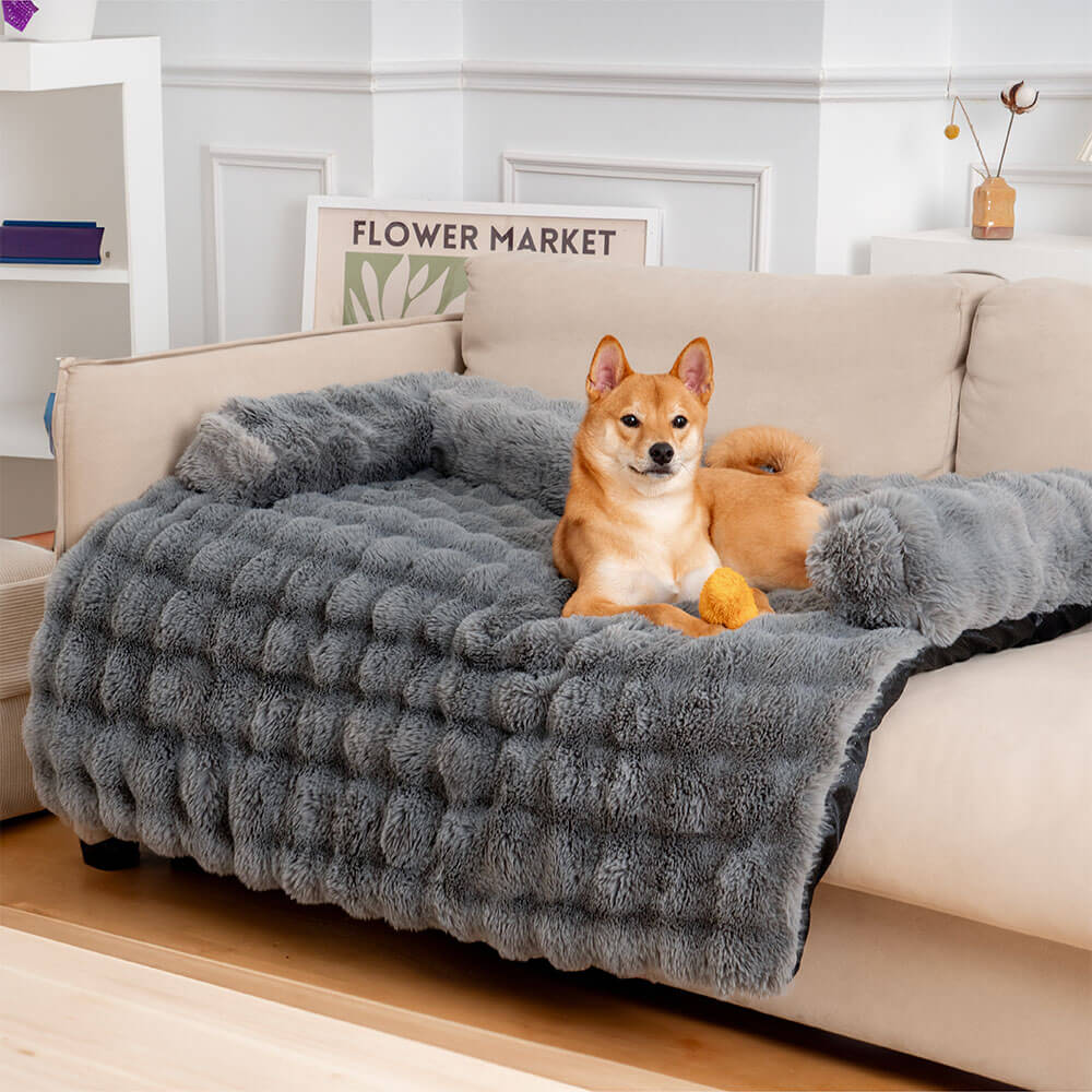 LunaPaws | Calming dog sleeping mat and sofa protection | Gray