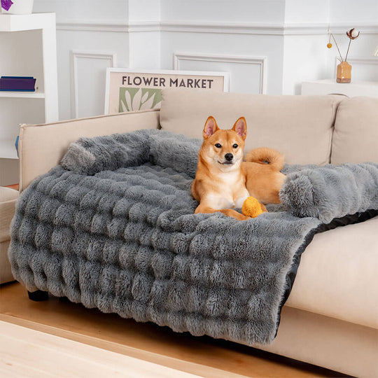 LunaPaws | Calming dog sleeping mat and sofa protection | Gray