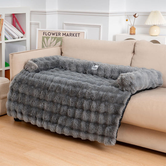LunaPaws | Calming dog sleeping mat and sofa protection | Gray