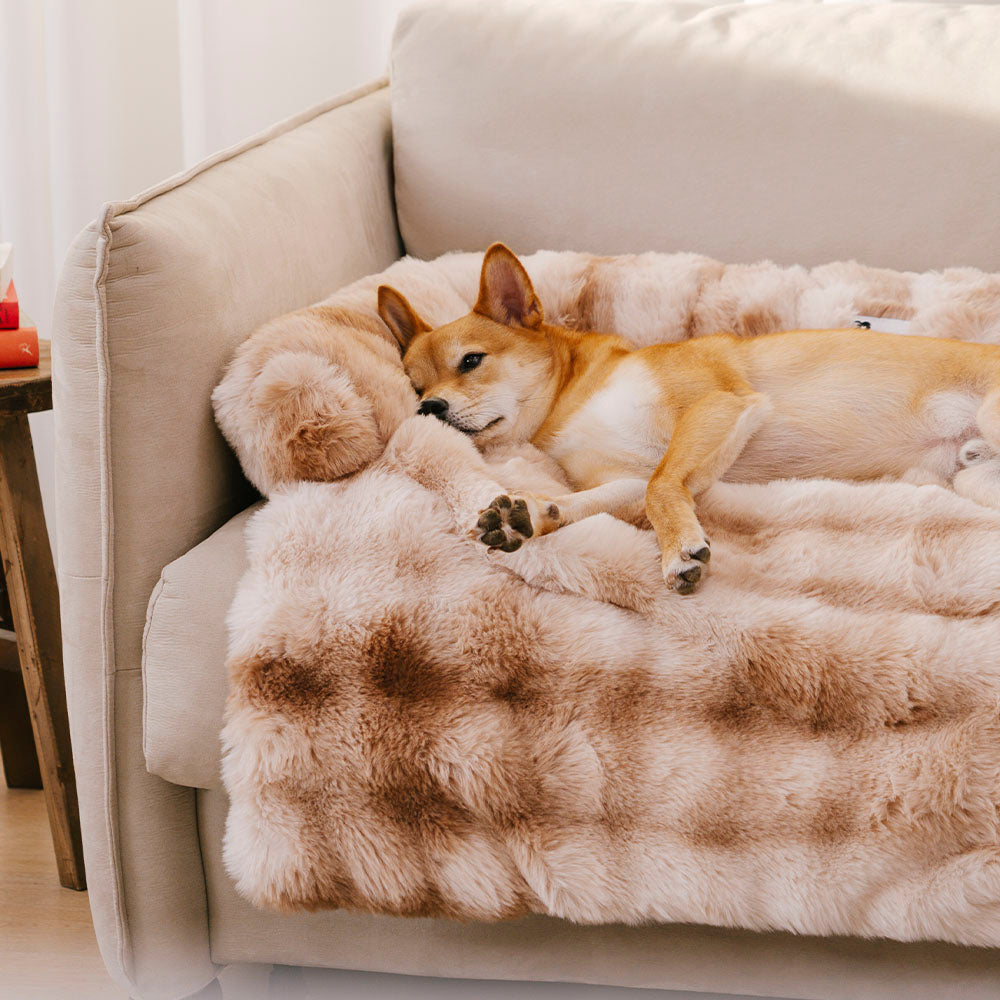 LunaPaws | Calming dog sleeping mat and sofa protection | Gray