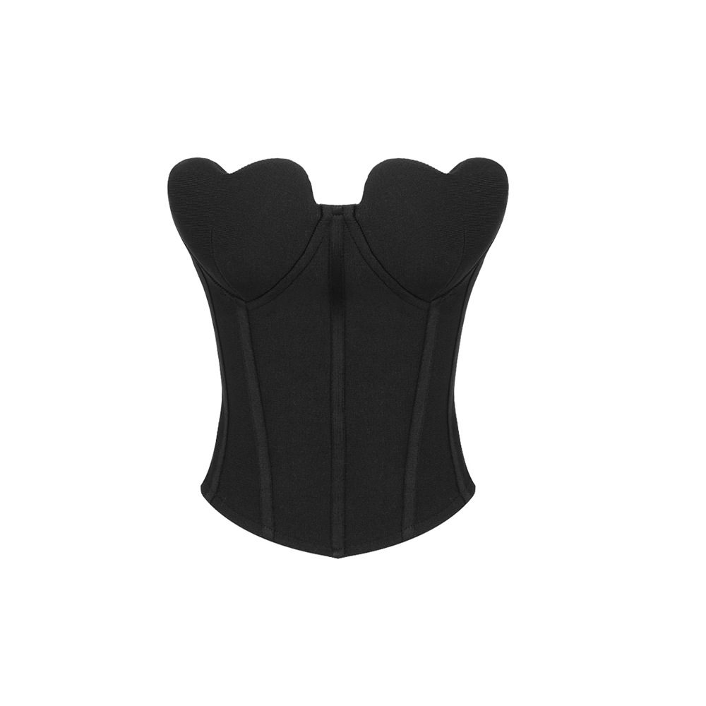 Noémie | Top Bandeau di Velluto di Lusso