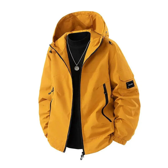 Frank | Weather-resistant ski jacket with hood