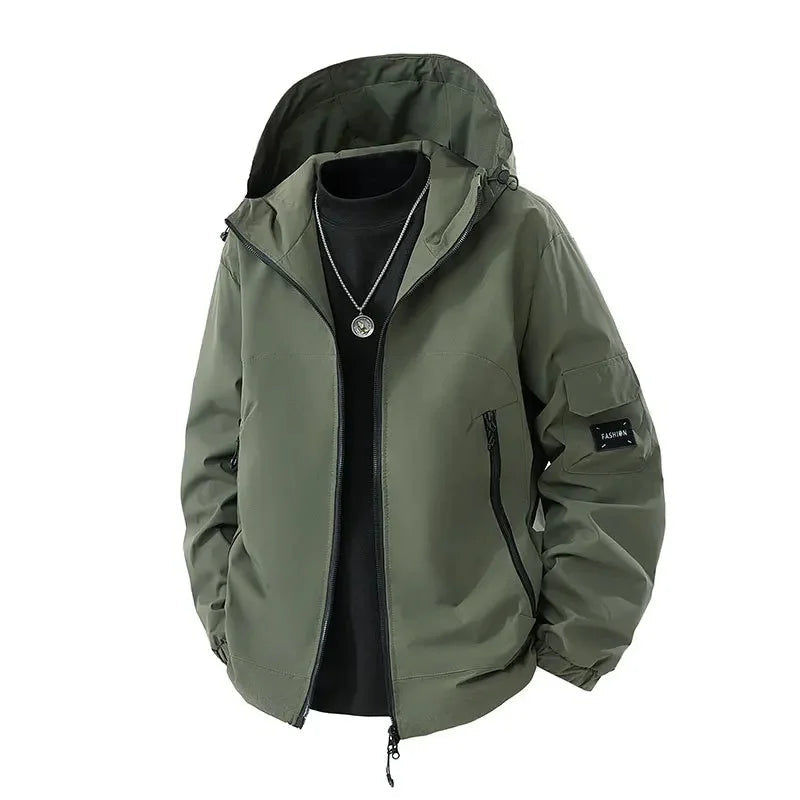 Frank | Weather-resistant ski jacket with hood