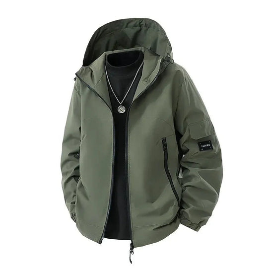 Frank | Weather-resistant ski jacket with hood
