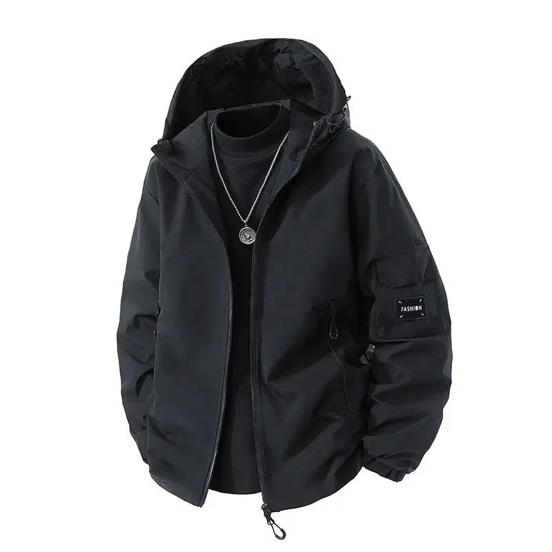 Frank | Weather-resistant ski jacket with hood