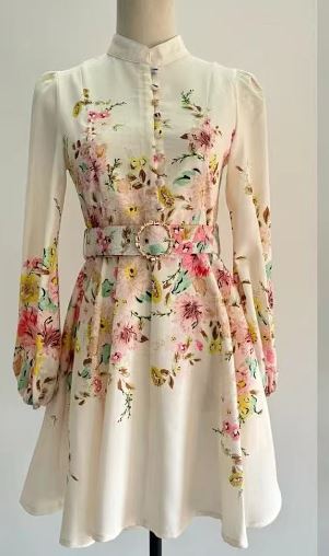 Alise | Knotted Mini Dress
