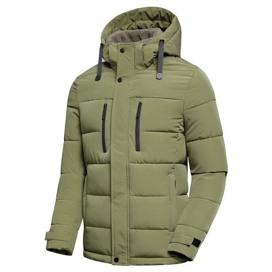 Noah - Padded Winter Jacket with Fleece Lining