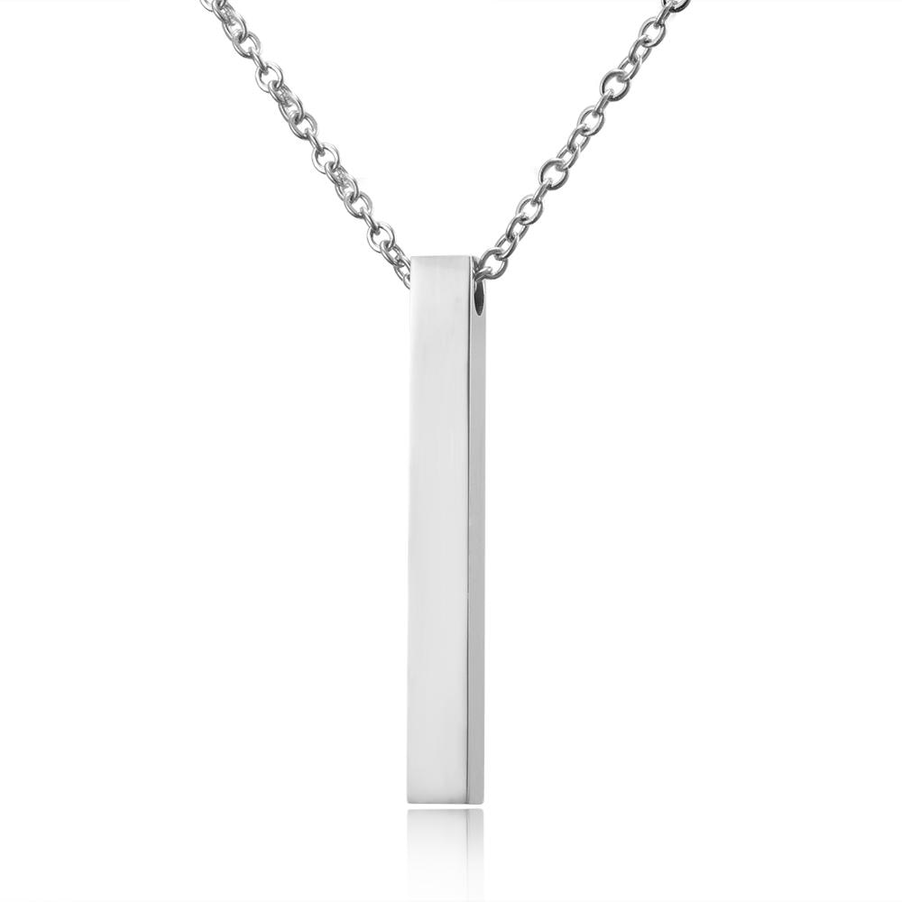 Voor stijlvol EleganceBar ketting - Minimalistisch en tijdloos accessoire voor dagelijks gebruik.