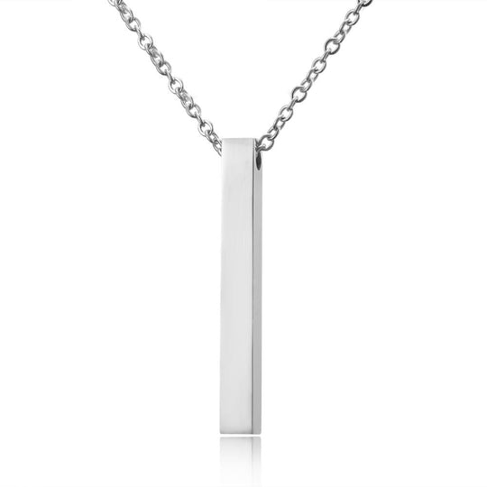 Voor stijlvol EleganceBar ketting - Minimalistisch en tijdloos accessoire voor dagelijks gebruik.